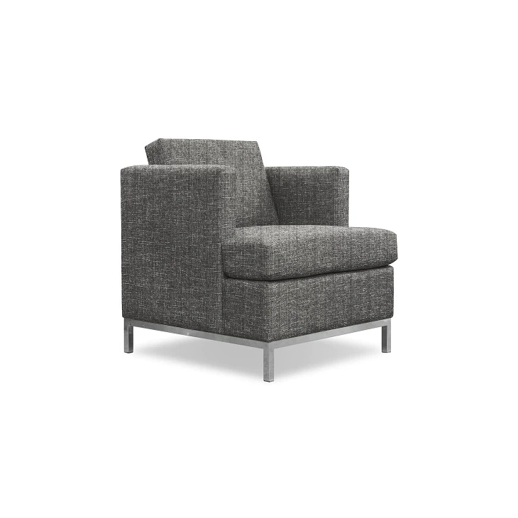 Traditional Grey Single Sofa Traditional Grey Single Sofa