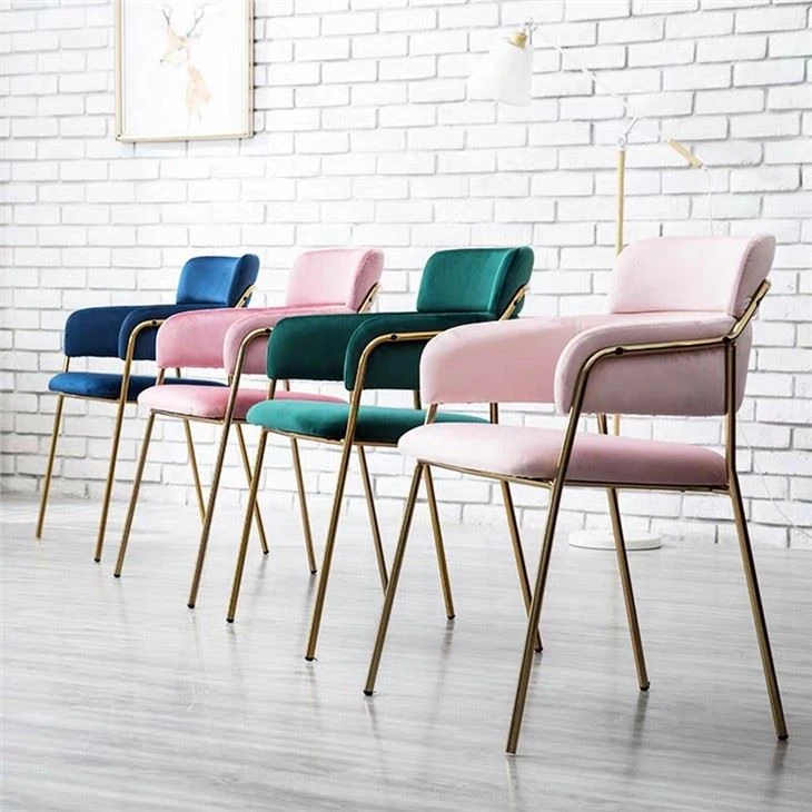 Hotel Dining Chair With Metal Legs