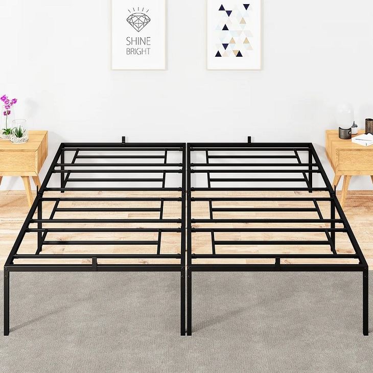 Foldable Metal Platform Bed Frame Foldable Metal Platform Bed Frame